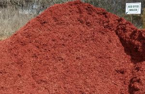 Red Dyed Mulch